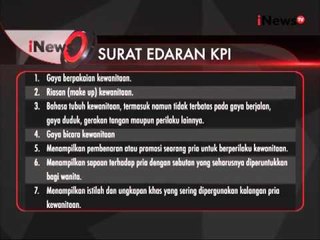 23 Februari 2016, KPI keluarkan surat edaran untuk semua stasiun TV Indonesia - iNews Pagi 25/02