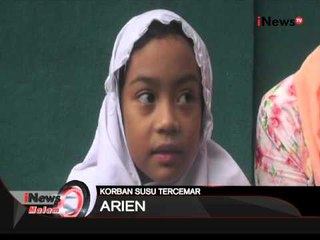 Anak yang meminum susu kemasan yang tercemar di Bandung alami trauma - iNews Malam 24/02