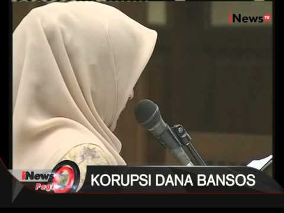 Evi Susanti bacakan nota pembelaan diri di sidang Tipikor sambil menangis - iNews Pagi 25/02