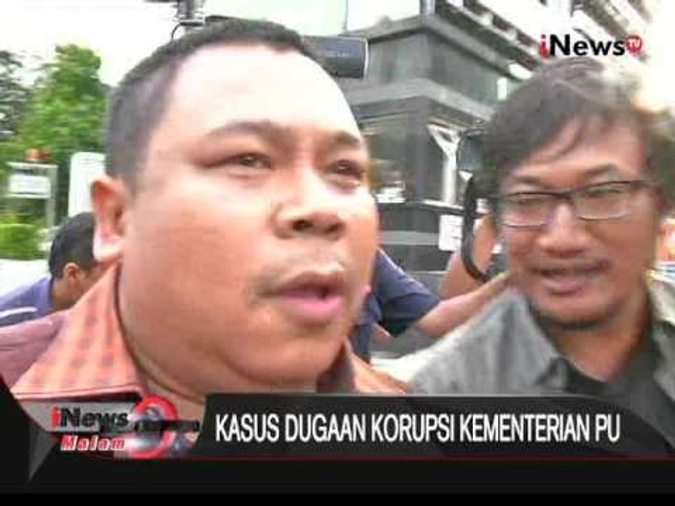 Dugaan korupsi, anggota komisi V DPR-RI lari terbirit-birit usai diperiksa KPK - iNews Malam 25/02