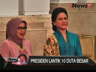 Presiden Jokowi lantik 10 Duta Besar Indonesia - iNews Pagi 26/02