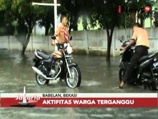 Banjir membuat aktifitas terganggu - Jakarta Today 25/02