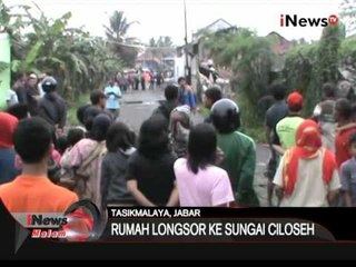 Curah hujan tinggi, 1 rumah warga terbawa longsor di Tasikmalaya - iNews Malam 28/02
