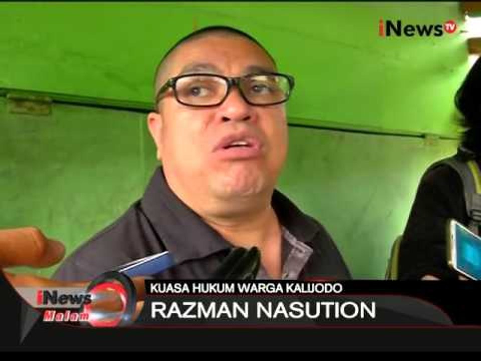 Razman Nasution berharap komnas HAM tinjau Kalijodo saat penggusuran - iNews Malam 28/02