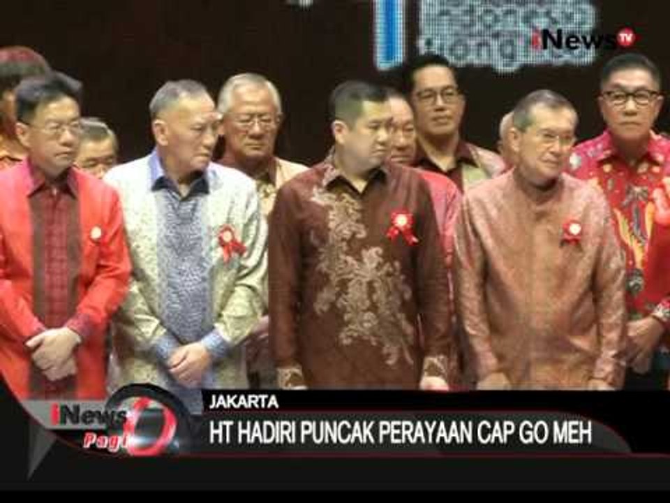 Puncak perayaan Cap Go Meh digelar secara kolosal di JIEX Kemayoran - iNews Pagi 29/02