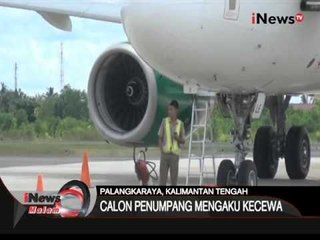 Pesawat gagal terbang, ratusan penumpang terlantar di bandara Tjilik Riwut - iNews Malam 28/02