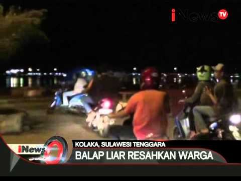 Polisi menjaring pembalap liar yang resahkan warga di Kolaka, Sulawesi Tenggara - iNews Pagi 29/02