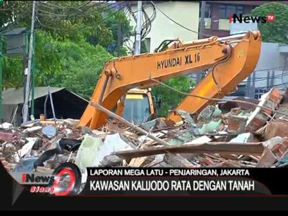 Live report : kondisi terkini kawasan Kalijodo pasca pembongkaran - iNews Siang 01/03