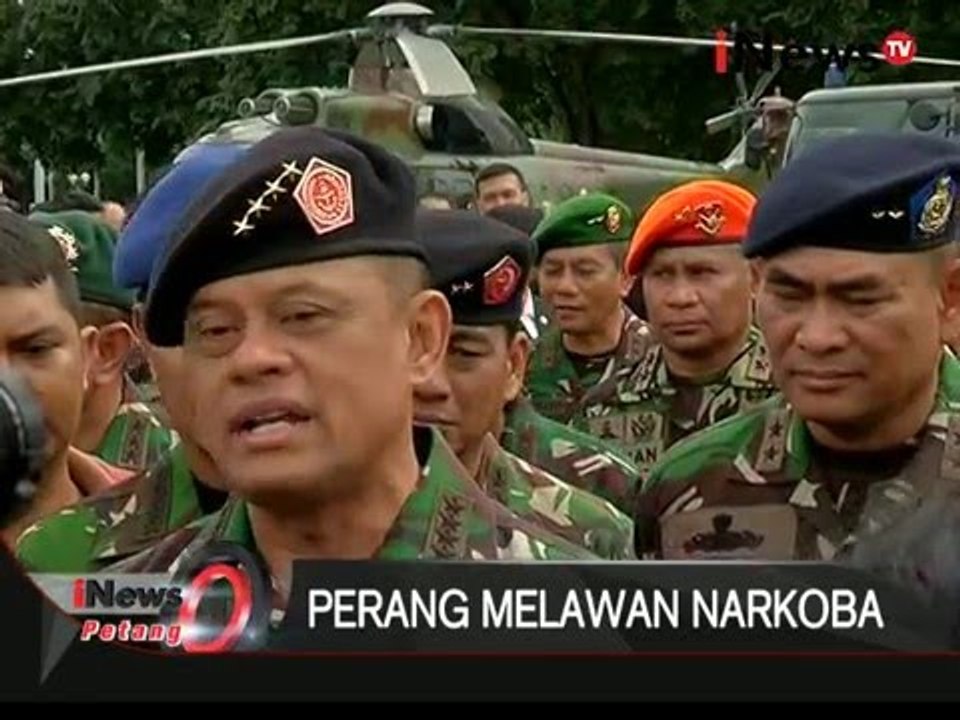 Panglima TNI: Sanksi pemecatan bagi anggota yang terlibat narkoba - iNews Petang 01/03