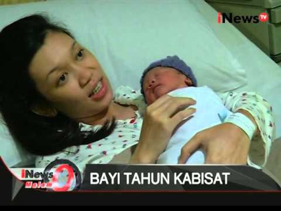 5 bayi di Jakarta lahir di tahun Kabisat - iNews Malam 29/02