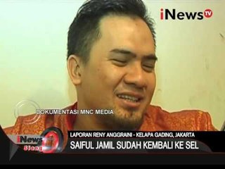 Live report: perkembangan terbaru kasus Saipul Jamil yang sudah kembali ke sel - iNews Siang 02/03