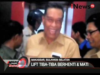 9 orang anggota PNS terjebak di lift kantor gubernur Sulsel selama 1 jam - iNews Malam 01/03