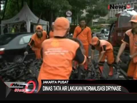 Sampah gulungan kabel ditemukan digorong-gorong, diduga penyebab Jakarta banjir - iNews Siang 02/03
