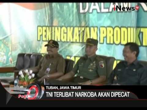 Anggota TNI yang terbukti mengkonsumsi dan mengedarkan narkoba akan di pecat - iNews Pagi 03/03