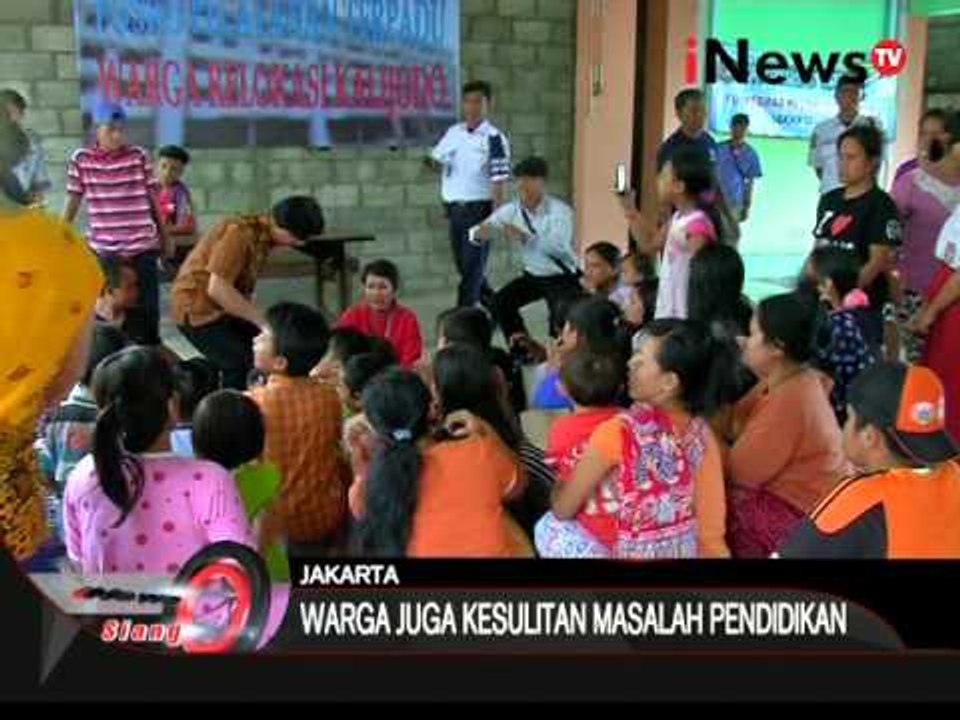 Pindahnya warga Kalijodo ke Rusun Marunda keluhkan sulitnya dapat pekerjaan - iNews Siang 02/03