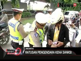 Operasi Simpatik 2016, ratusan pengendara kena sanksi - iNews Malam 03/03