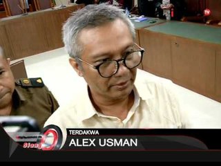 Terdakwa kasus korupsi UPS, Alex Usman dituntut 7 tahun penjara - iNews Siang 04/03