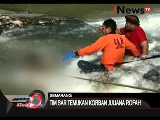 Tim SAR temukan 1 dari 3 korban yang terseret air bah di Semarang - iNews Siang 04/03