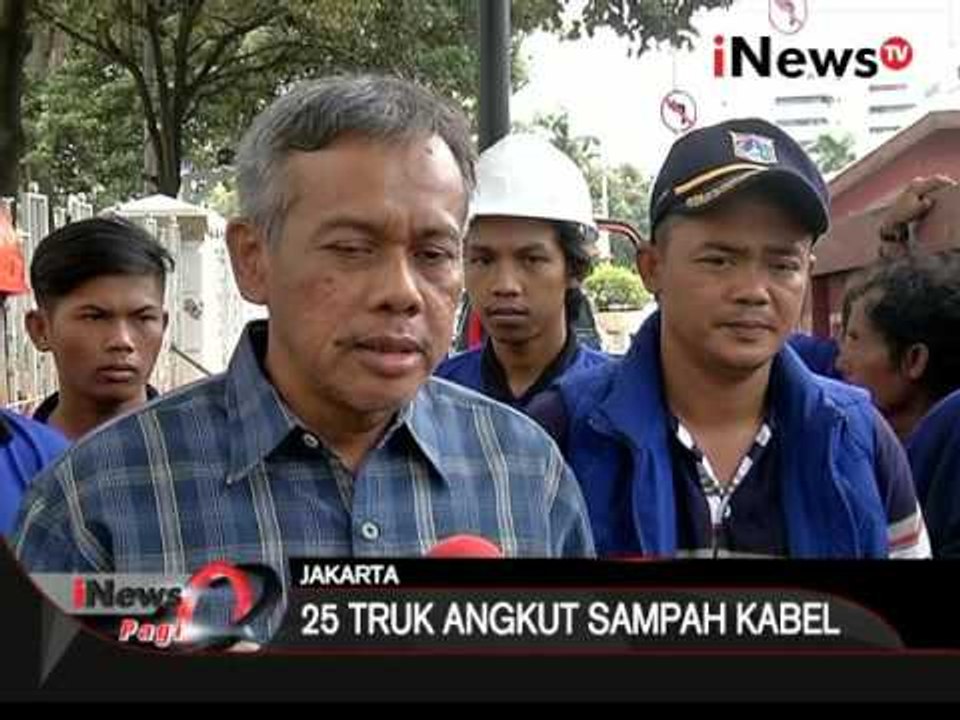 Sampah kabel masih ditemukan di gorong-gorong jalan merdeka - iNews Pagi 07/03