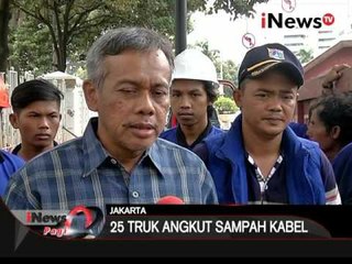 Sampah kabel masih ditemukan di gorong-gorong jalan merdeka - iNews Pagi 07/03