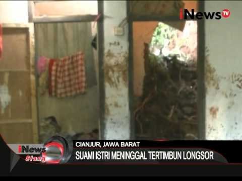 Tidur nyenyak, Suami Istri tewas tertimpa longsor - iNews Siang 08/03