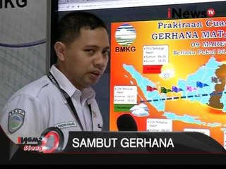 BMKG perkirakan cuaca 7 Kota yang akan melihat Gerhana Matahari total - iNews Siang 08/03