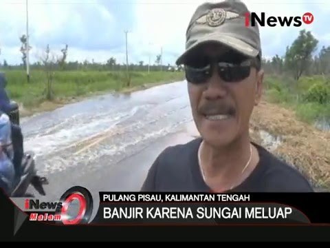 Banjir masih genangi beberapa desa di subang dan jalur trans kalimantan - iNews Malam 06/03
