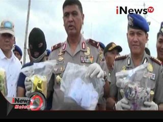 Polisi sita 3,1 kg sabu yang berasal dari Malaysia - iNews Malam 07/03
