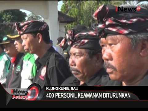 Polres Klungkungan kerahkan 400 personil keamanan dalam perayaan Ogoh-ogoh - iNews Petang 08/03