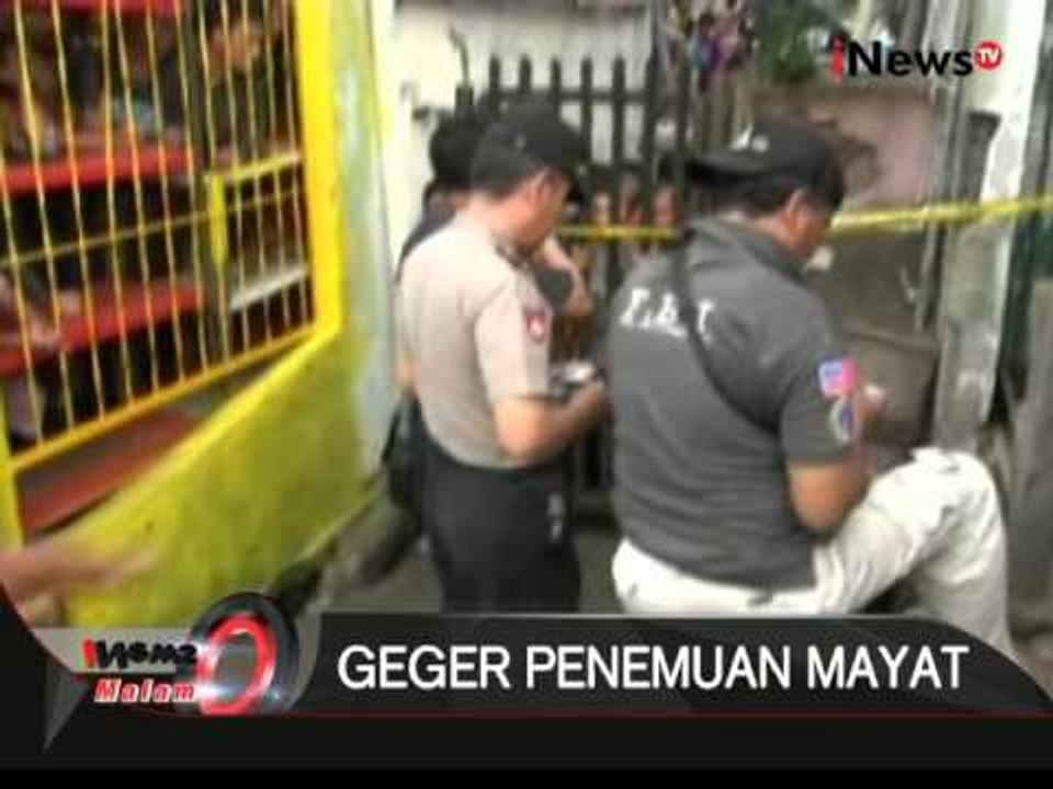 Sejumlah warga Matraman, Jakarta digegerkan dengan penemuan mayat di saluran air - iNews Malam 08/03