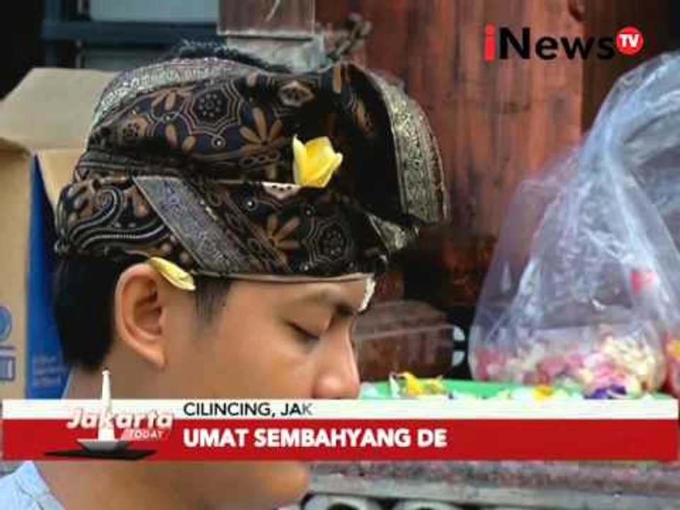Hari raya nyepi, umat Hindu padati pura - Jakarta Today 09/03