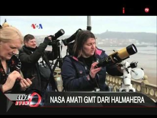 NASA lakukan riset tentang Gerhana Matahari di Halmahera - Live Event 09/03