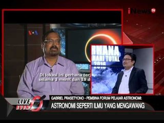 Dialog 06 : Gerhana Matahari Total 2016 - Live Event 09/03