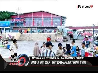 Live report : kondisi pasca Gerhana Matahari di Palembang - Live Event 09/03