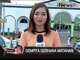 Live Report: Yulfitri Nesha, Wisatawan padati benteng kuto besak - iNews Petang 09/03