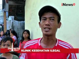 Masalah izin, balai pengobatan umum ilegal di Cilincing masih disegel - Jakarta Today 10/03