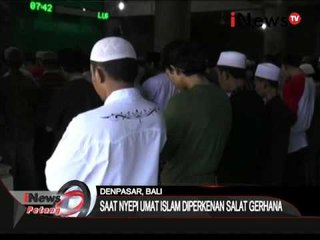 Saat nyepi umat islam diperkenankan sholat gerhana - iNews Petang 09/03
