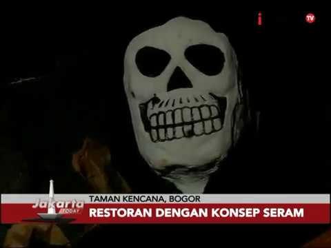 Sensasi uji nyali sambil menikmati makanan di salah satu restoran di Bogor - Jakarta Today 10/03