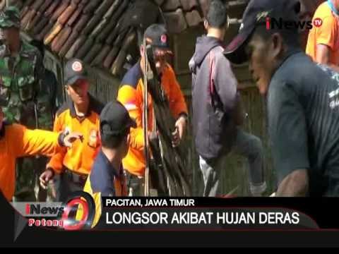 Diterjang longsor, 1 rumah rata dengan tanah di Pacitan, Jatim - iNews Petang 10/03