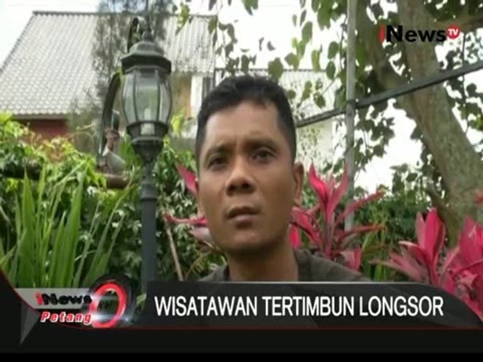 Berikut kesaksian warga setempat saat longsor yang menimpa hotel di Cianjur - iNews Petang 10/03