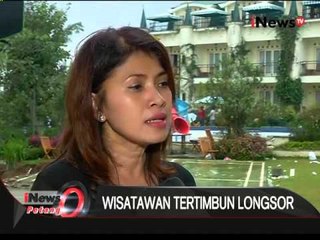 Live report : kondisi terkini pasca longsor hotel di Cianjur - iNews Petang 10/03