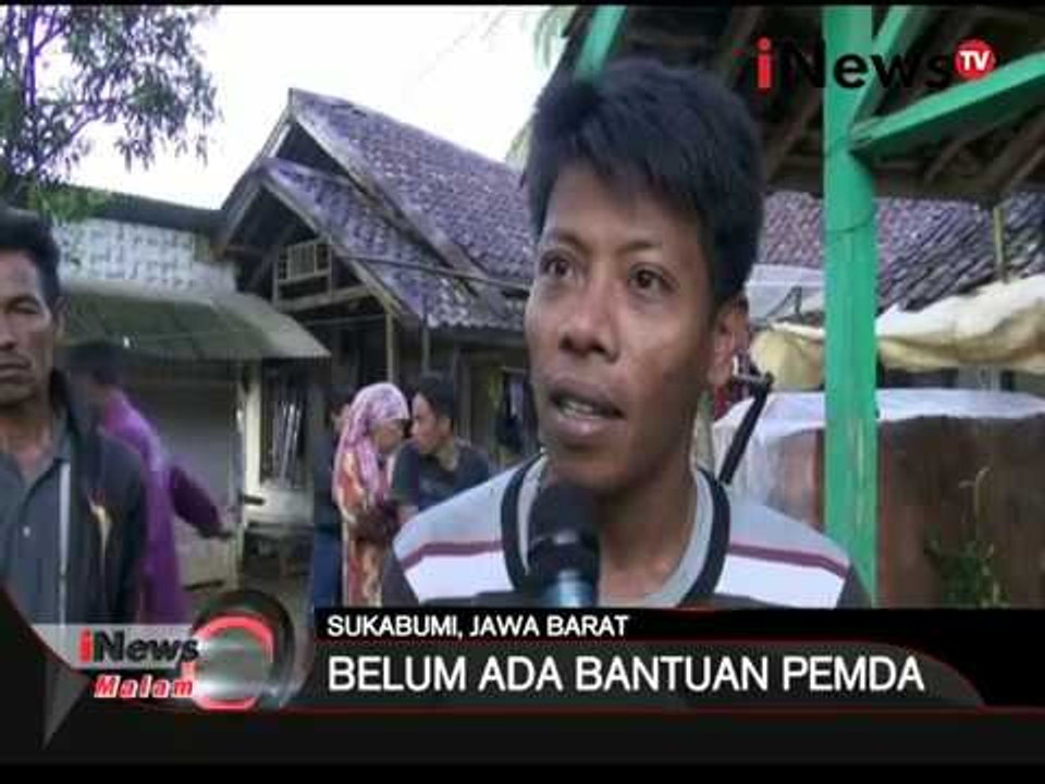 Miris, Korban longsor sukabumi belum mendapat bantuan pemerintah - iNews Malam 13/03