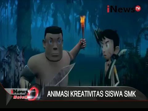Sekolah Menengah Kejuruan siap bersaing di Industri animasi - iNews Malam 13/03