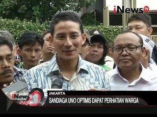 Hasil survey kecil, ini kata Sandiaga Uno - iNews Pagi 14/03
