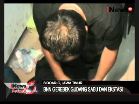 BNN Jatim gerebek sebuah rumah yang dijadikan gudang narkoba di Sidoarjo - iNews Petang 11/03