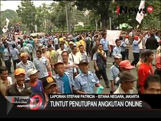 Live Report: Pemerintah janjikan rekomendasi penutupan Angkutan online - iNews Siang 14/03