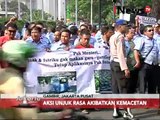 Ribuan pengemudi angkutan umum melakukan unjuk rasa tolak transportasi online - Jakarta Today 14/03