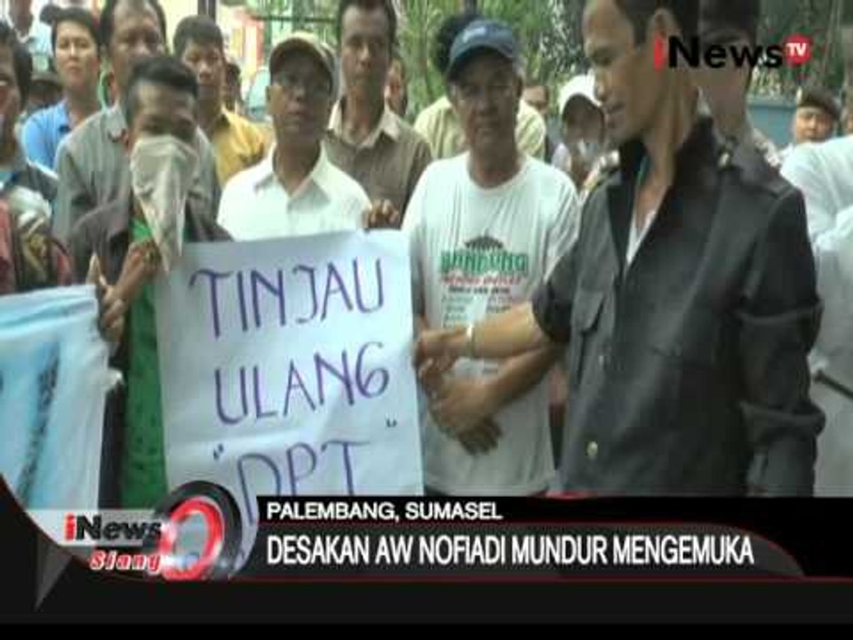 Bupati Ogan Ilir didesak untuk mundur karena terlibat narkoba - iNews Siang 15/03