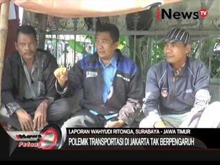 Live report: Polemik transportasi Online di Jakarta tak berpengaruh di Surabaya - iNews Petang 15/03