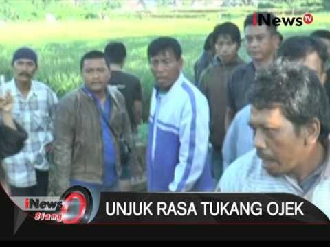 Ratusan tukang ojek demo kampus IPB - iNews Siang 15/03